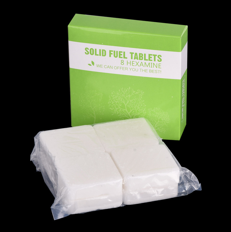 Блок твердого спирта топливо огнеупорный уголь горения блок зажигать зажигание помощь блок огонь помощь горение парафин 8 таблеток