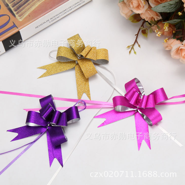 № 18 золотая лента для упаковки подарков на Рождество