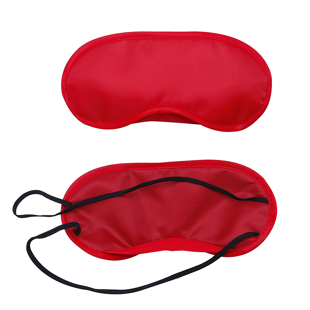 Polyester Blackout eye mask aviation gift sleep eye mask color game disposable travel eye mask factory wholesale