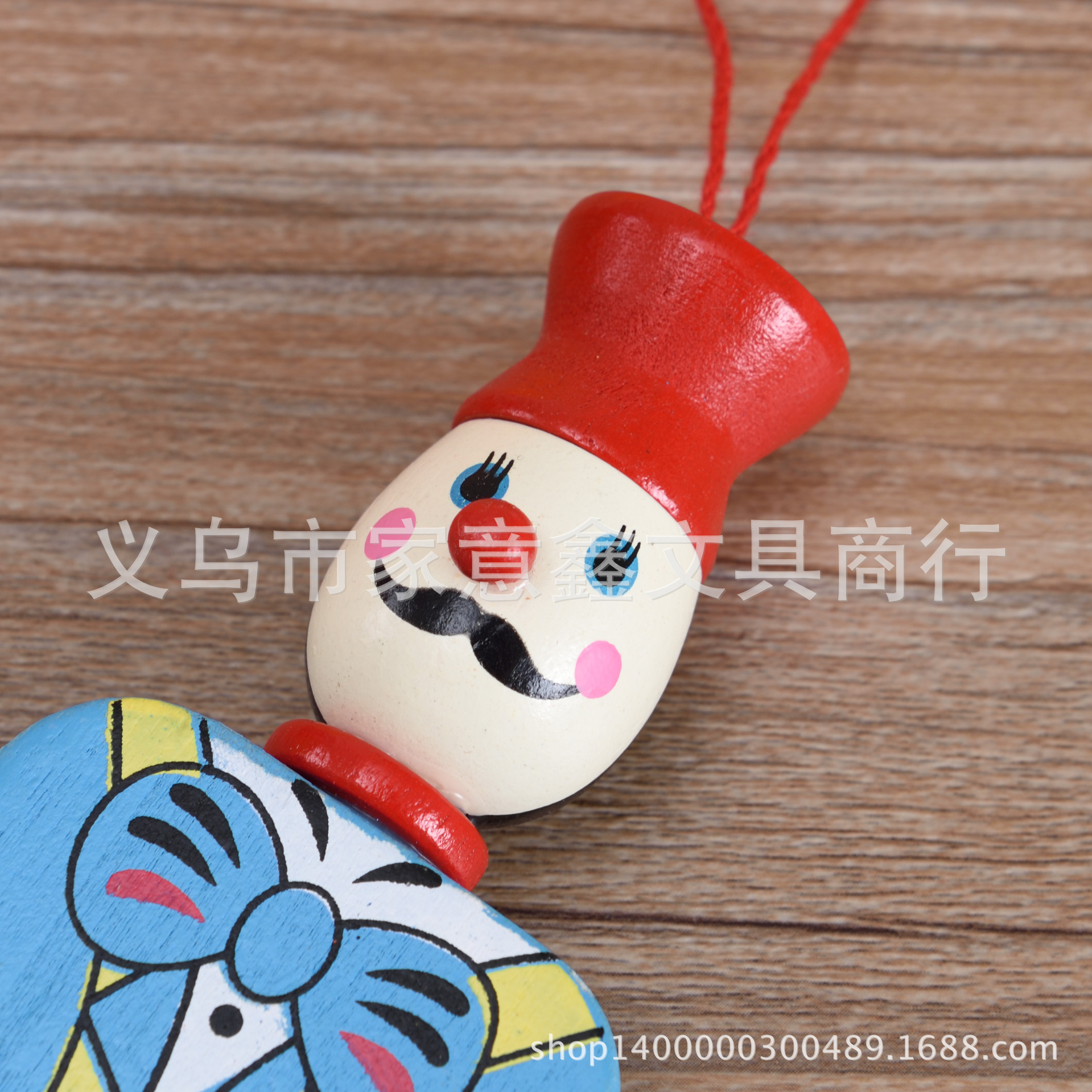 Wooden Toy Medium Pull Line Puppet King Pull Line Man Stall Temple Fair Sale