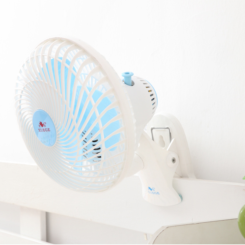 Snow Pigeon Fan 180 Shaking Head Clip Fan Multi-functional Electric Fan Bedside Desktop Student Dormitory Office