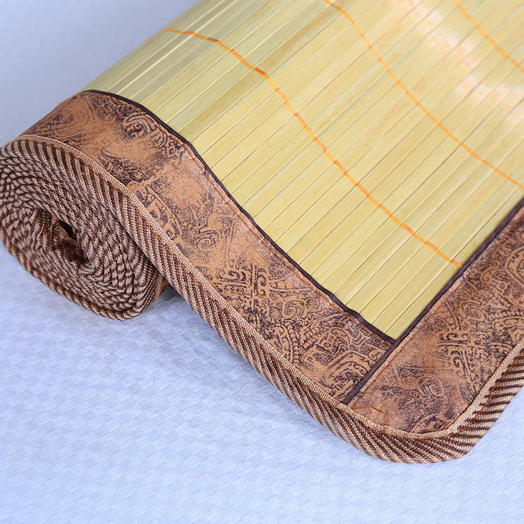 Scraping Green large board double-sided straight bamboo mat 1.5 Anji origin wholesale mat 1.5 meters stall mat a generation of hair