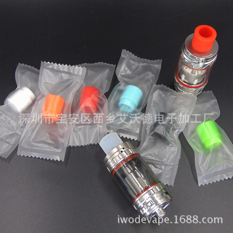 Test Cigarette Flap Disposable Cigarette Flap 810 Silicone Flap Flap Tfv12 Drop Tip Candy Packaging