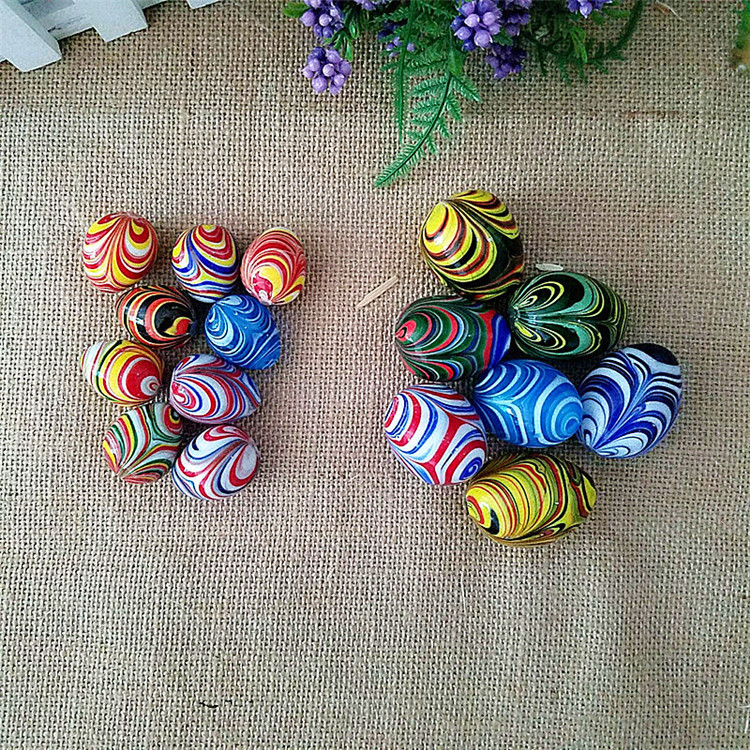 [Tourism Crafts Wholesale] Color Egg Stone Small Mini Colorful Egg Stone