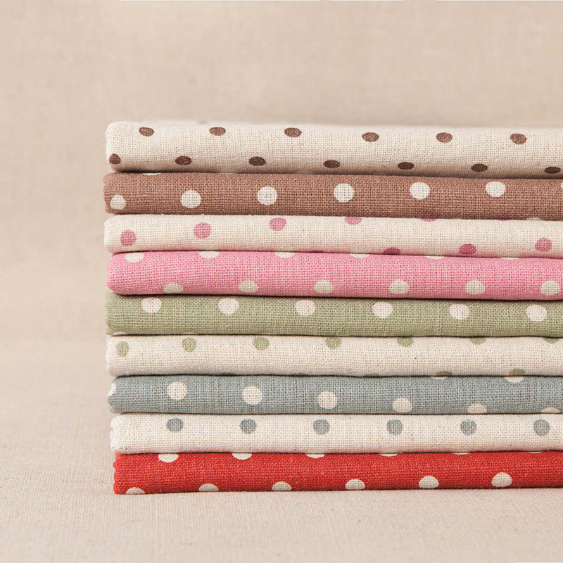 Экспортная ткань из Кореи, хлопок и лен, ручные материалы