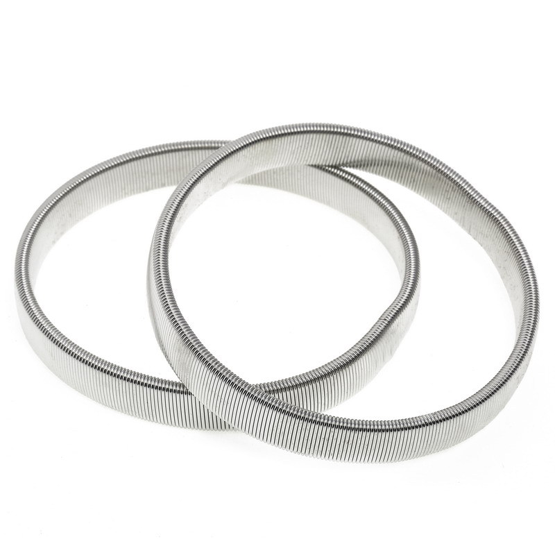 Sleeve Holder European and American Fashion Accessible Luxury Spring Bracelet Elastic Armband Men's Bracelet Sleeve Hoop Supply