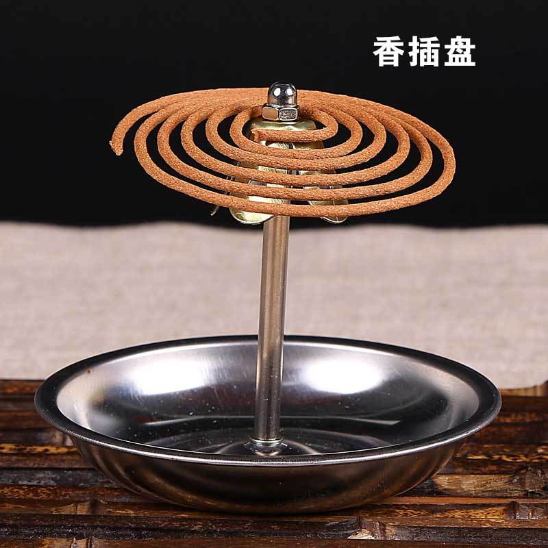 Copper gourd metal wire incense holder multi-functional coil incense burner incense holder incense dish incense plate factory direct sale