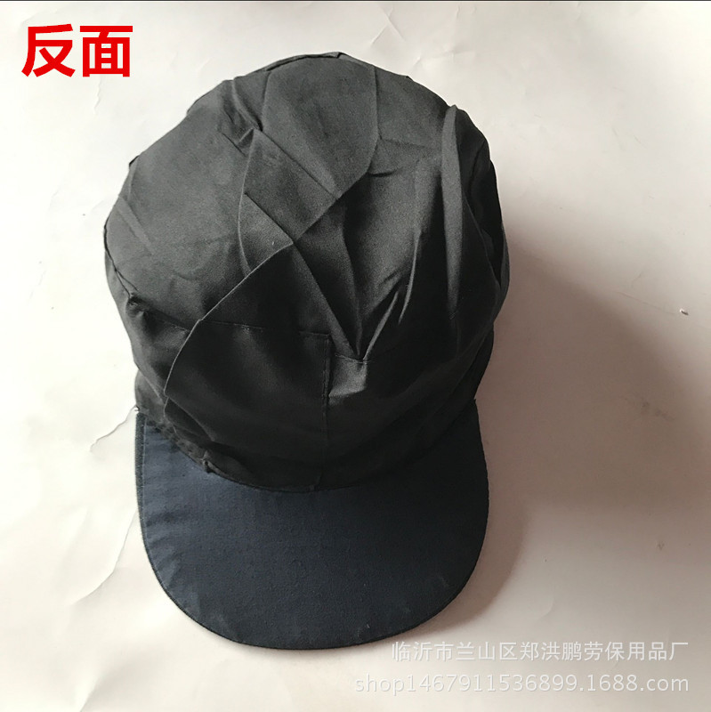 Denim Dustproof Shawl Hat for Loading and Unloading Cement, Welding, Grinding, Breathable Hat, Labor Protection Hood, Protective Hat