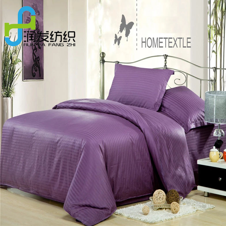 Star hotel linen bedding four-piece cotton jacquard satin four-piece wholesale