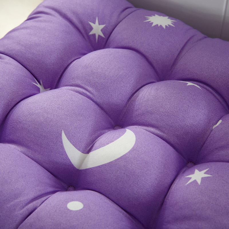 Solid color sanding chair cushion dining chair cushion office student autumn and winter cushion does not fade factory wholesale