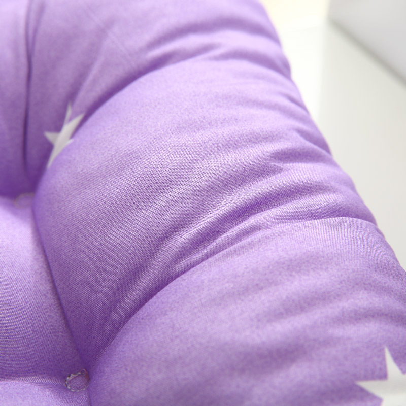 Solid color sanding chair cushion dining chair cushion office student autumn and winter cushion does not fade factory wholesale