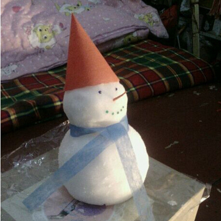 Bag of Artificial Snow Water Turns into Snow, Adds Water and Expands, Fake Snow, Snowflakes Are Not Irritable, Christmas Wood Snow Powder for Kidsren