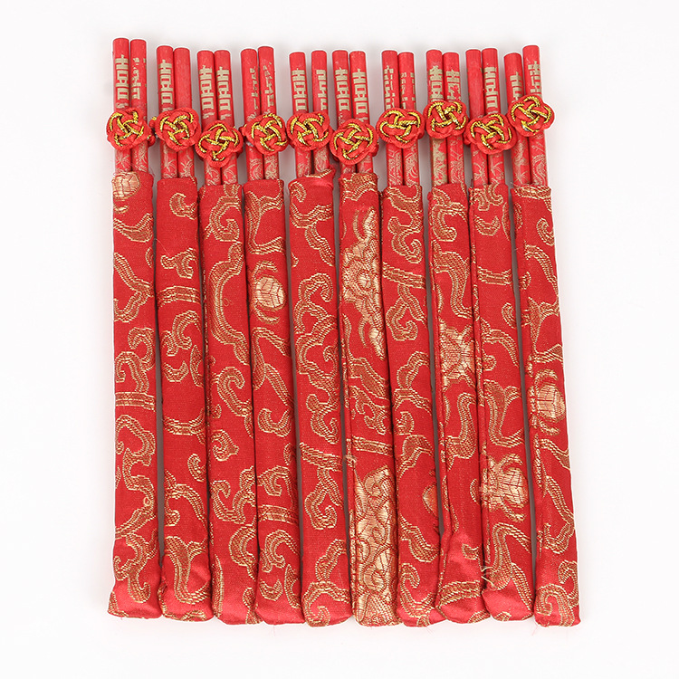 Оптовая продажа красных свадебных палочек дракон и феникс свадебные специальные танцевальные реквизиты красные палочки набор столовых приборов для свадебного банкета