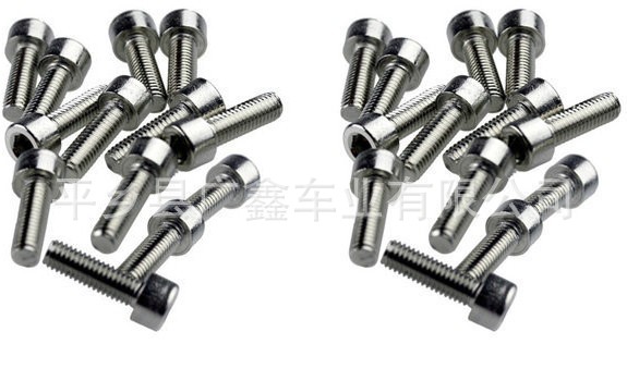 Mountain bike bicycle bottle holder screws galvanized screws 5mm Hexagon screws