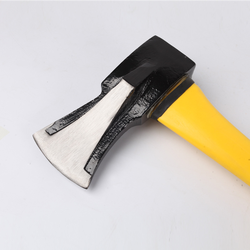 Plastic handle fire axe aircraft axe double-sided axe fire life-saving axe plastic handle forging outdoor firewood axe
