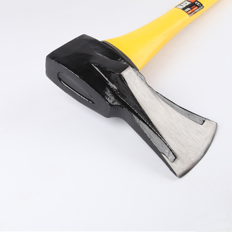 Plastic handle fire axe aircraft axe double-sided axe fire life-saving axe plastic handle forging outdoor firewood axe