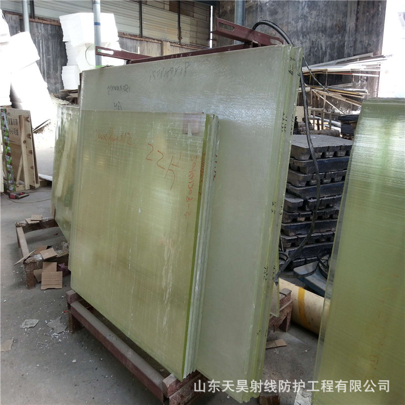 Lead Glass ct ray protection lead glass X ray protection 18mm lead glass DR radiation glass