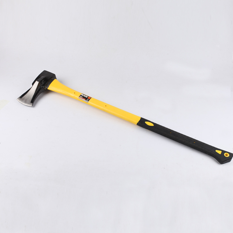 Plastic handle fire axe aircraft axe double-sided axe fire life-saving axe plastic handle forging outdoor firewood axe
