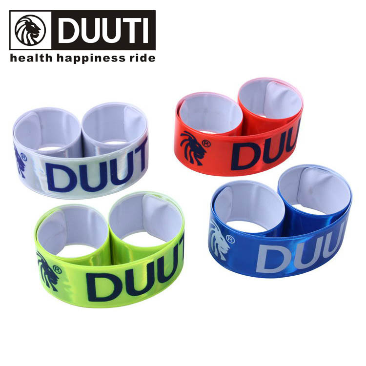 DUUTI diyoutu bicycle silicon steel wrist strap riding reflective night riding arm band racket ring