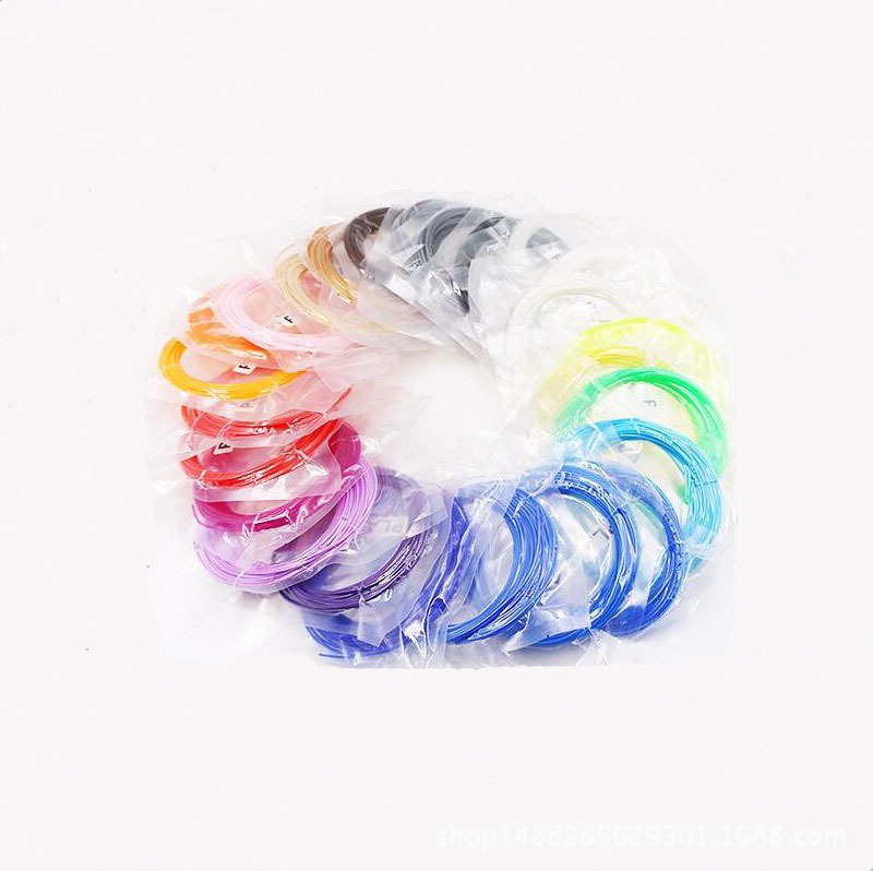 Оптовая 3D ручка 10 м 1 рулон PLA расходные материалы вакуумная упаковка PLA расходные материалы без запаха