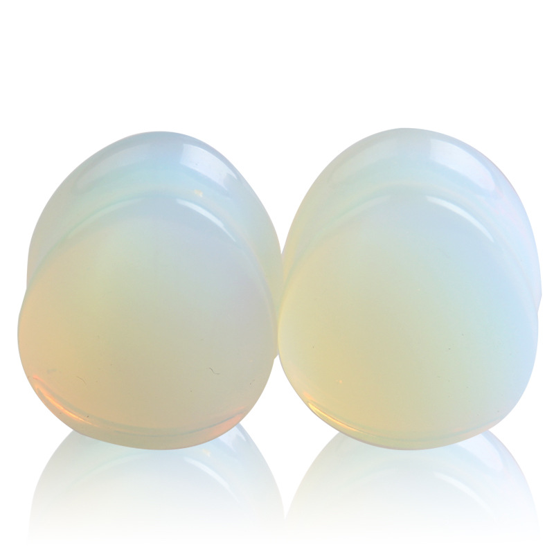 Foreign trade hot natural stone drops auricle 5-25MM ear expansion puncture jewelry online wholesale