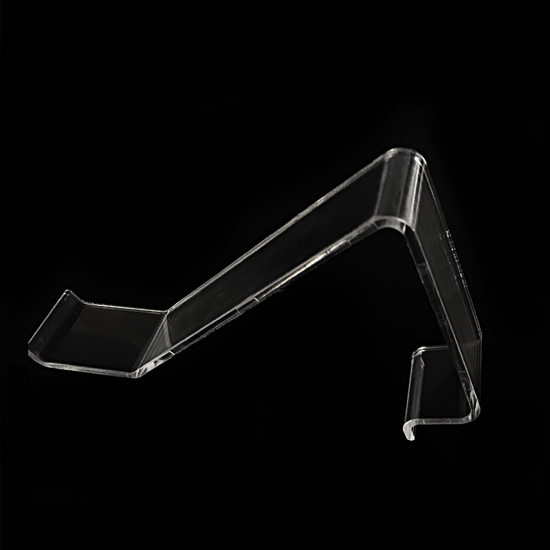 Multi-use thick plastic transparent frame footwear display stand Boutique Children's men's and women's shoes display stand single shoe holder mobile phone digital store