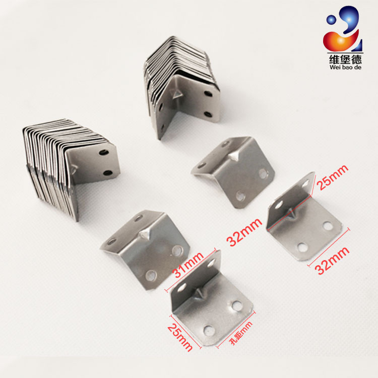 Bed Corner Brackets, Furniture Accessories, L-Shaped Fasteners, Iron Corner Brackets, Right-Angle Nickel-Plated, Special Price, Special Promotion