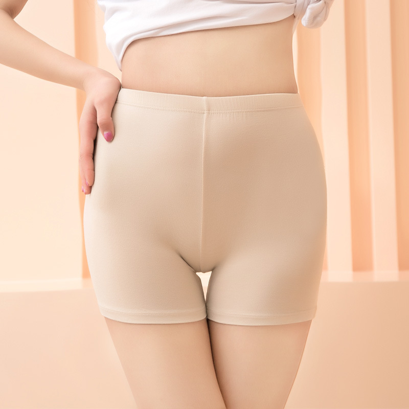 Langsha Underwear Women's Summer Anti-Exposure Safety Pants Sexy Belly Control Slim Fit Seamless Three-Point Leggings Women's Wholesale