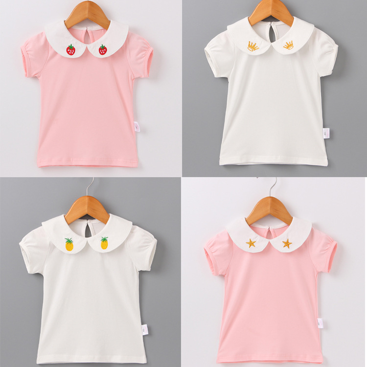 Amoy factory 2022 summer boys and girls knitted children's clothing processing to map samples shaking voice live clothing processing