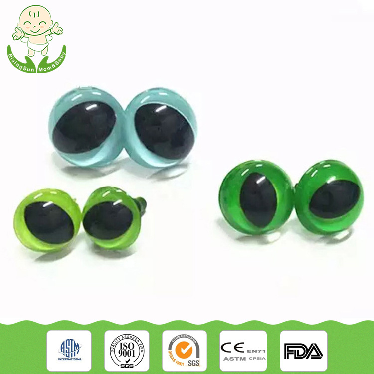 Высококачественные пластиковые глаза для плюшевых игрушек, аксессуары для DIY, имитация животных