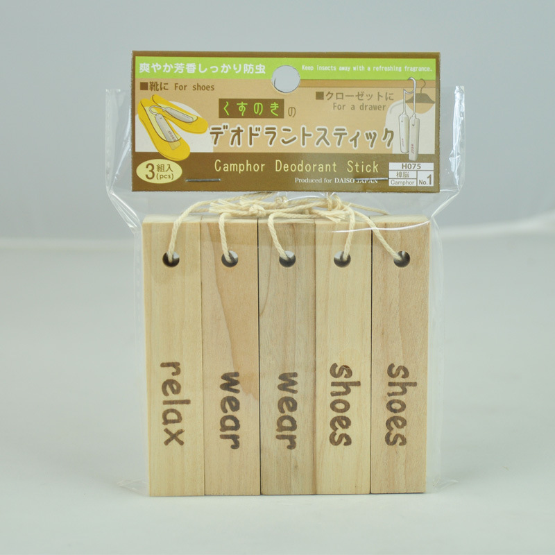 Камфорные деревянные полоски 10*2*2, 5 штук, защитные полоски от насекомых