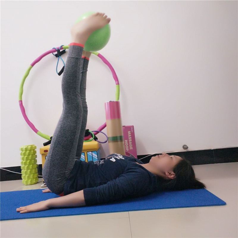 Frosted Surface Explosion Proof Small Mini Yoga Ball 25cm Tube Ball Pilates Ball Inflatable Gymnastics Ball Fitness Ball