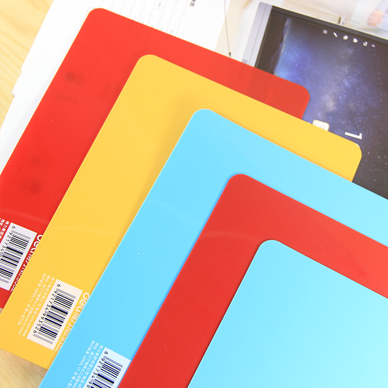 Deli 9353 письменный блокнот контрольная работа углеродная доска A4 пластиковый блокнот 298*198 мм углеродный блокнот