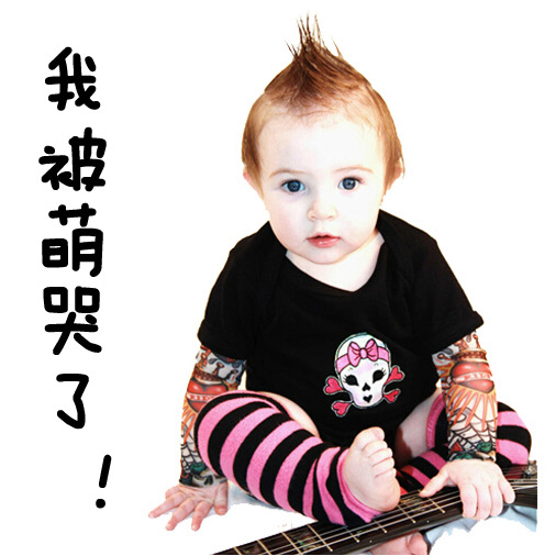 Children's tattoo sleeves for boys and girls Baby Sunscreen flower arm sleeve anti-mosquito sleeve summer tattoo personality ice cool sleeve wholesale