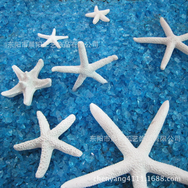Resin Starfish, Simulated Starfish, Mediterranean Five-Finger Starfish, Fish Tank Home Decoration, Micro Landscape Ornament Pendant