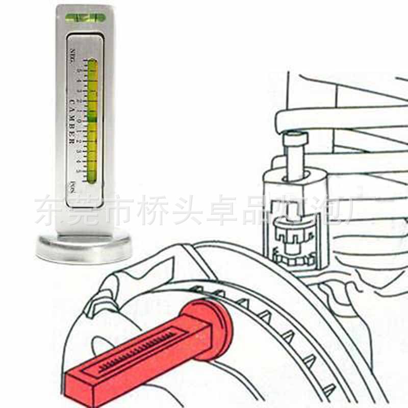 Automobile four-wheel positioning magnetic level level ruler camber adjustment auxiliary tool magnet positioning