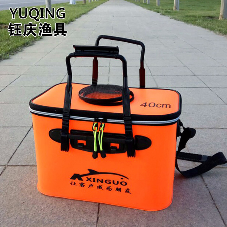 Складное ведро для защиты рыбы ведро для живой рыбы EVA ведро для рыбалки сумка для защиты рыбы оптовая продажа