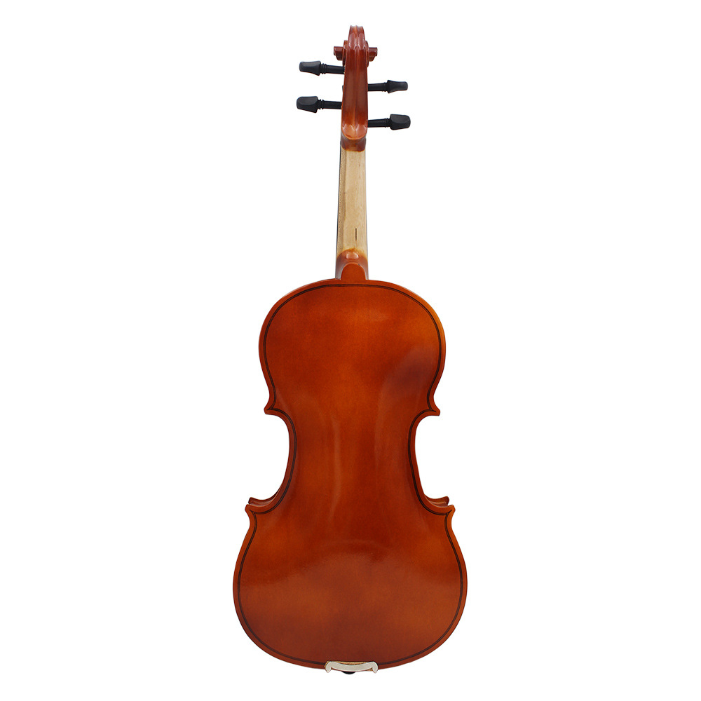 Wholesale Solid Wood Violin Popularization Violin Students Children Beginner Adult Playing Violin 44 Send Triangle Piano Box
