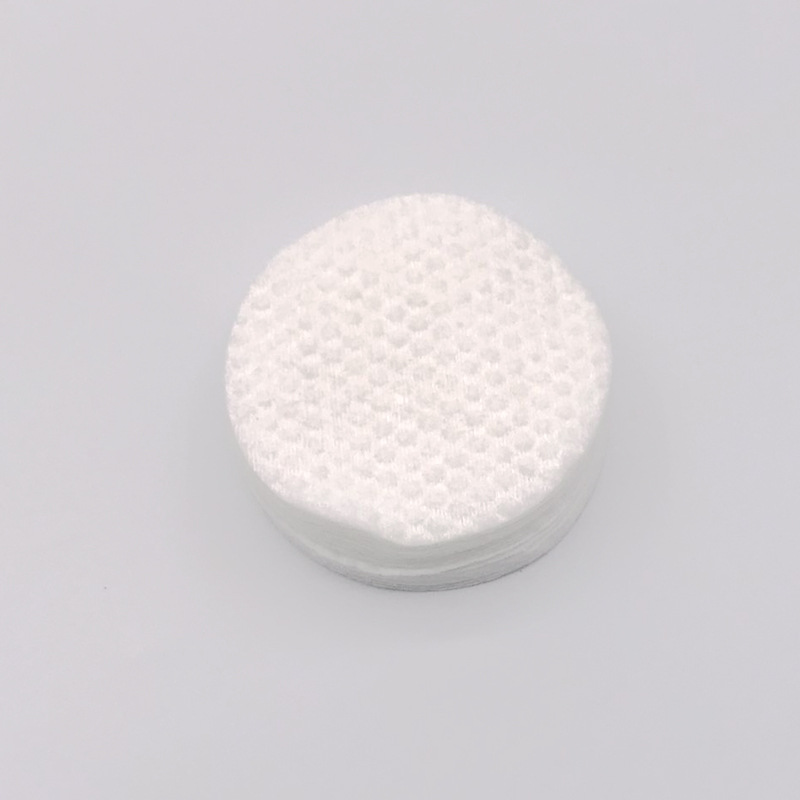 Factory direct cotton Pearl pattern disposable cotton round cleansing towel makeup remover cotton makeup tools wholesale