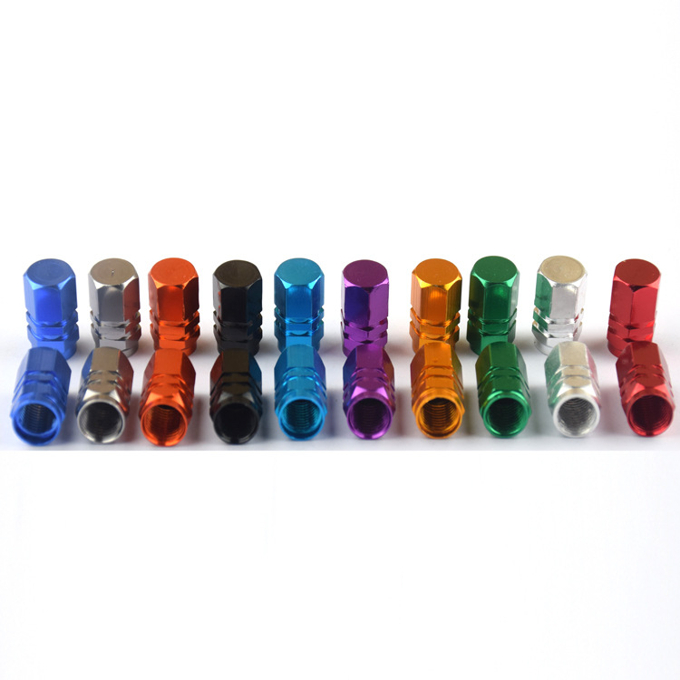 Автомобильный мотоциклетный шина алюминиевый сплав американская крышка клапана шестигранная пыльник крышка клапана