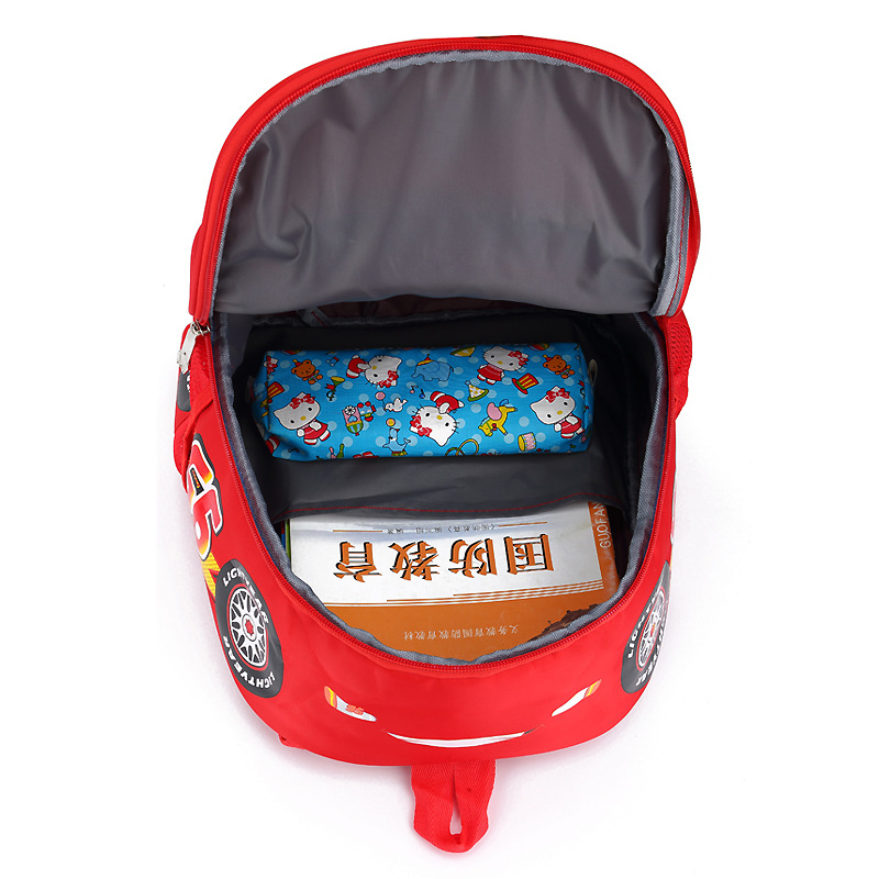 New Kindergarten School Bag Children's Backpack Printing Manufacturer Car Backpack Preschool Cross-Border