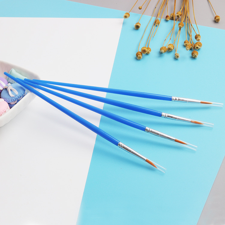 Children's Painting DIY digital Oil Brush hook pen nylon hair brush drawing pen graffiti painting brush