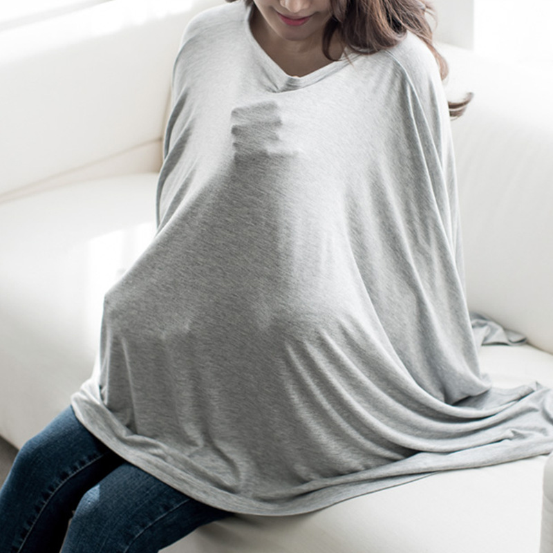 [Wholesale 201701] multi-functional modal breast-feeding towel breast-feeding out shawl fig cloth to prevent running away breast-feeding