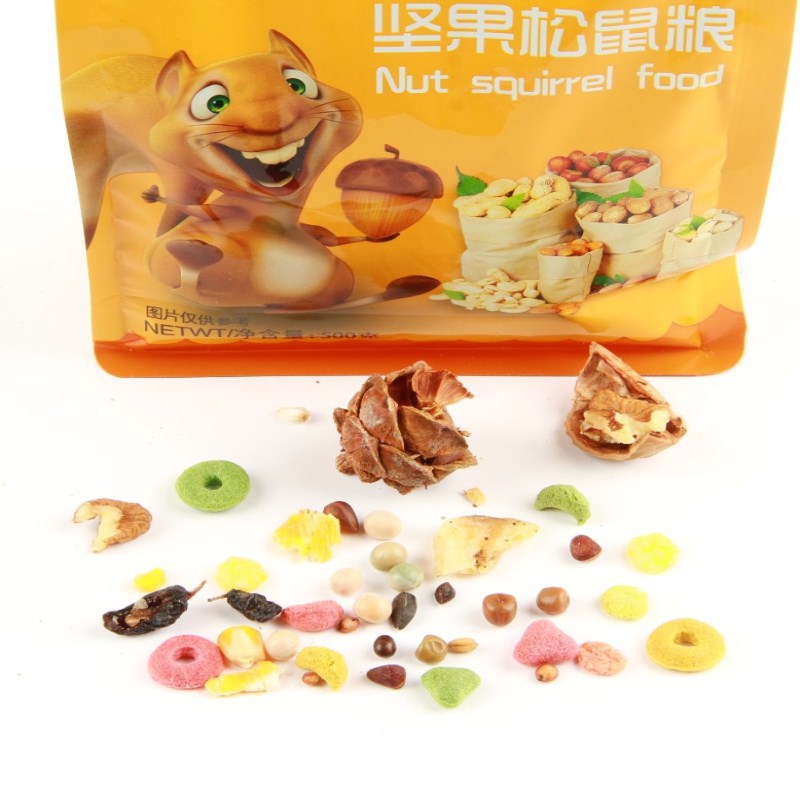 Xingxingwen Squirrel Food Golden Flower Devil Food Snow Squirrel Food Yellow Mountain Squirrel Food 500g