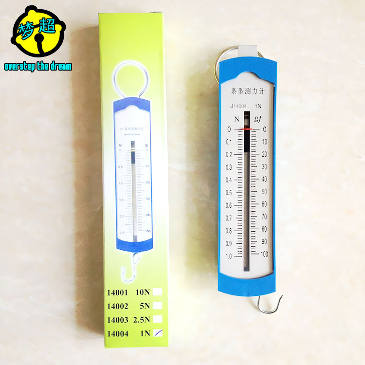 Bar Box Dynamometer 1N-10N Spring Dynamometer Teaching Instrument Spring Balance Scale