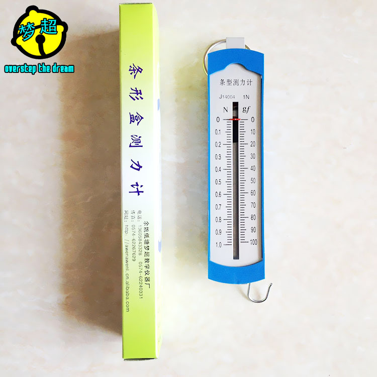 Bar Box Dynamometer 1N-10N Spring Dynamometer Teaching Instrument Spring Balance Scale