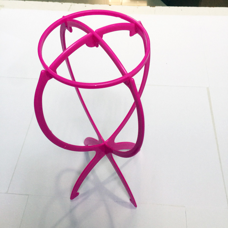 Wig Accessory Stand, Plastic Rack, Rose Black Blue White, Vertical Multi-Purpose