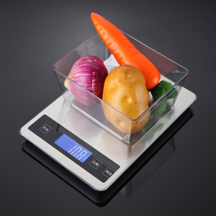 Baking Digital Kitchen Scale 15kg Large Capacity Household Cake Snack Food Scale Smart Digital Gram Scale