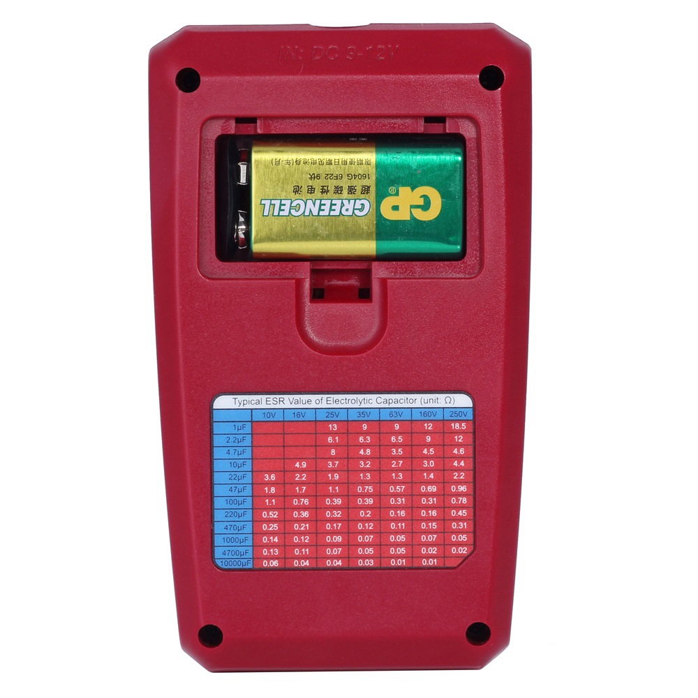 Esr02 Pro Electrolytic Transistor Test Table M328 Resistance Inductor Capacitor Esr Tester