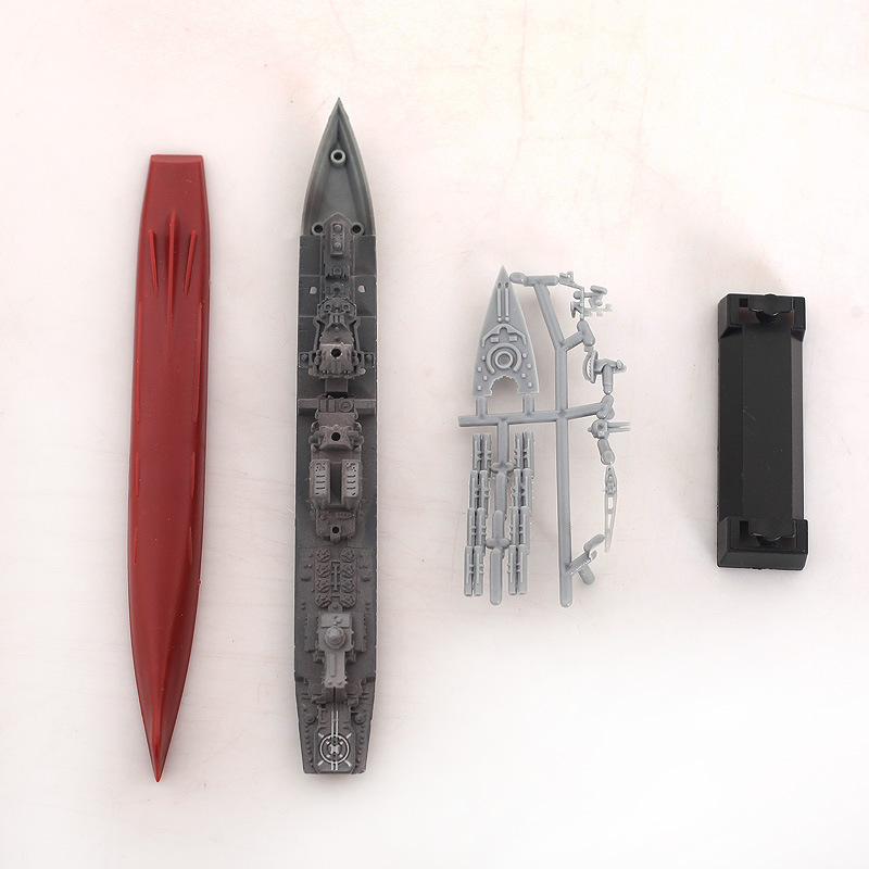 Authentic 4D Assembled Warship Model Liaoning Aircraft Carrier Odot Warship Military Model Plastic Toy Ornaments